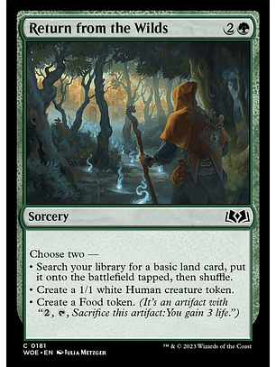 Return from the Wilds | Español | NM | WOE
