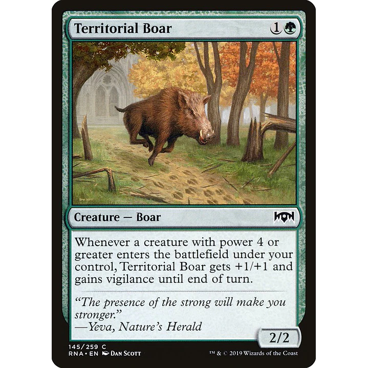 Territorial Boar | Inglés | NM | RNA 1