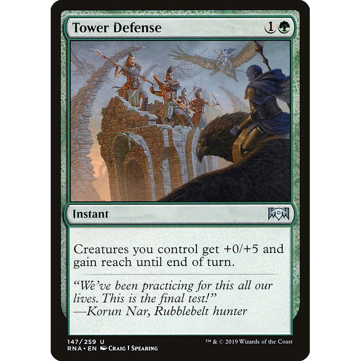 Tower Defense | Inglés | NM | RNA 1