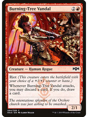 Burning-Tree Vandal | Inglés | NM | RNA