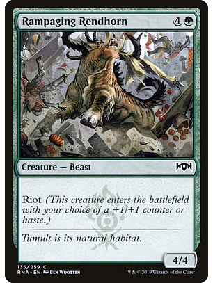 Rampaging Rendhorn | Inglés | NM | RNA