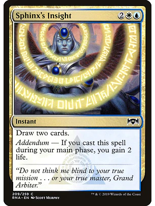 Sphinx's Insight | Inglés | NM | RNA