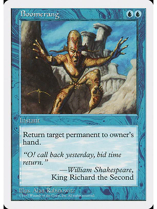 Boomerang (Retro Frame) | Español | NM | 5ED