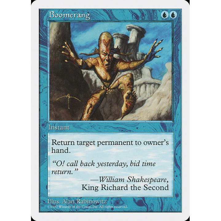 Boomerang (Retro Frame) | Español | NM | 5ED 1