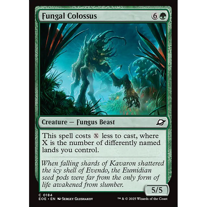 Fungal Colossus (foil) | Inglés | NM | EOE 1