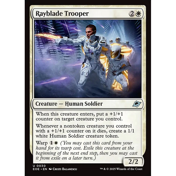 Rayblade Trooper | Inglés | NM | EOE 1
