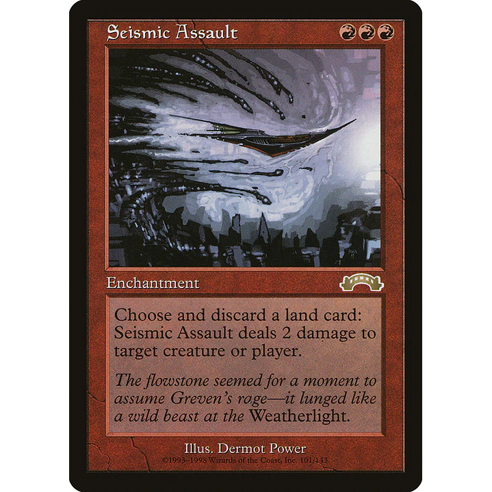 Seismic Assault (Retro Frame) | Español | HP | EXO 1