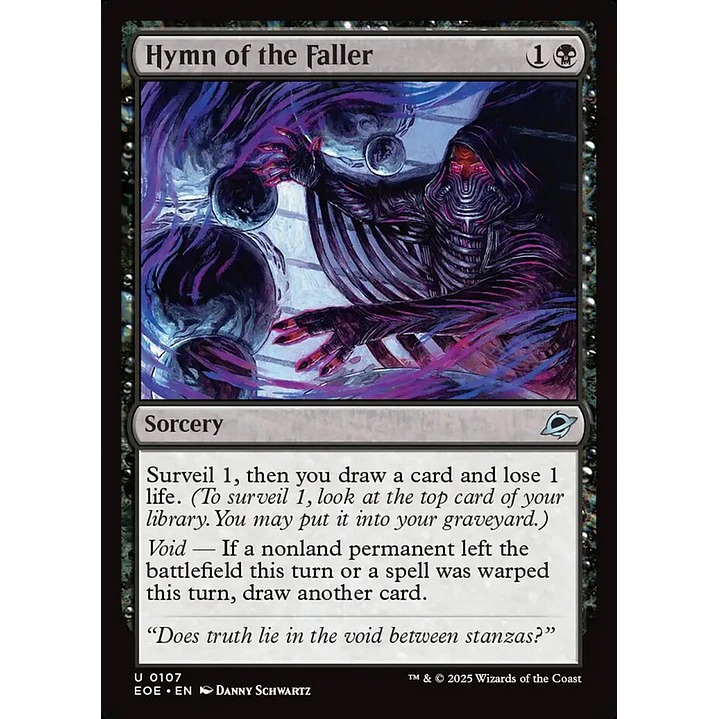 Hymn of the Faller | Inglés | NM | EOE 1