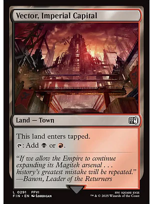 Vector, Imperial Capital (foil) | Inglés | NM | FIN