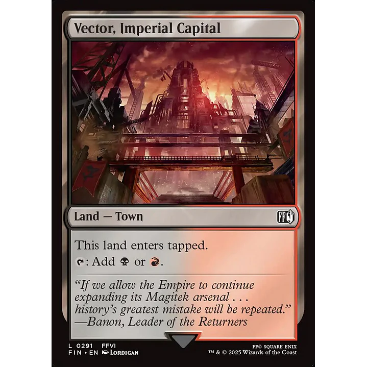 Vector, Imperial Capital (foil) | Inglés | NM | FIN 1