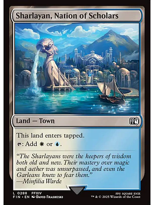 Sharlayan, Nation of Scholars (foil) | Español | NM | FIN