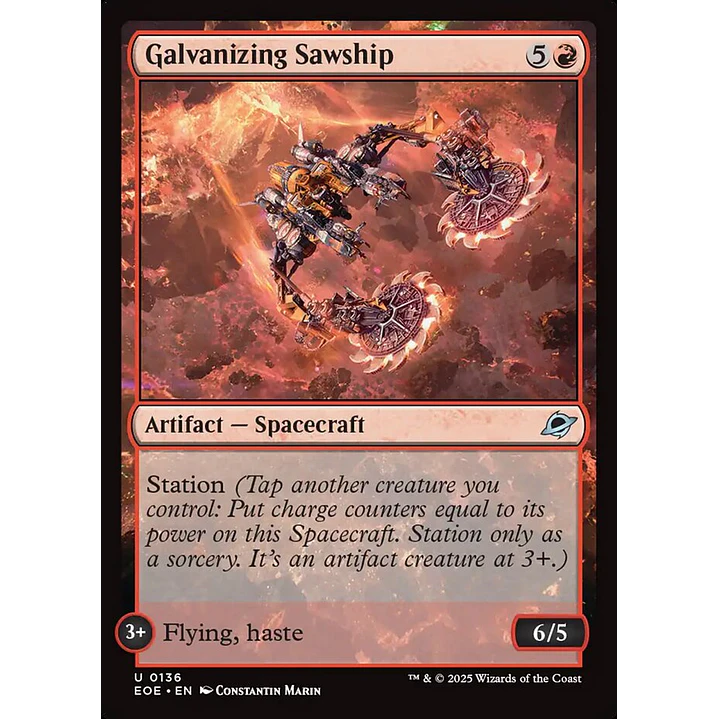 Galvanizing Sawship | Inglés | NM | EOE 1