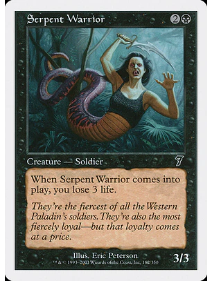 Serpent Warrior (Retro Frame) | Español | NM | 7ED