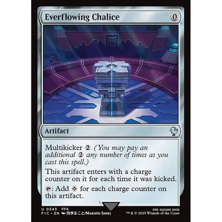 Everflowing Chalice (Surge Foil) | Español | NM | FIC 1