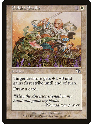 Guided Strike (Retro Frame) | Español | NM | JUD