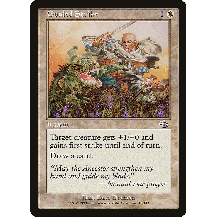 Guided Strike (Retro Frame) | Español | NM | JUD 1