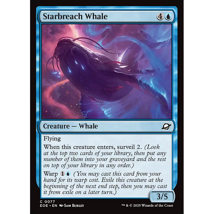 Starbreach Whale (foil) | Inglés | NM | EOE 1