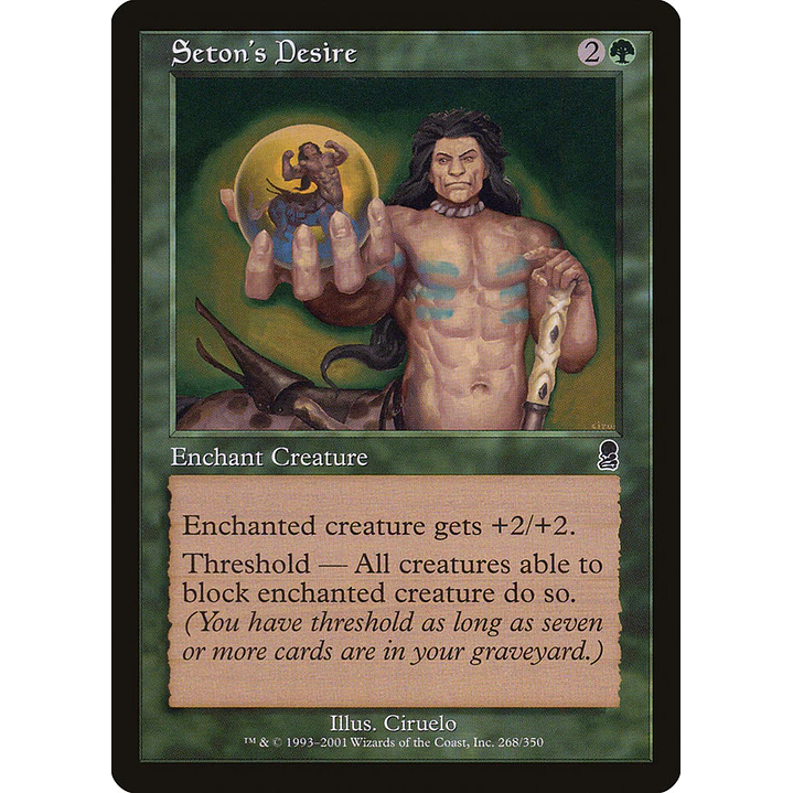 Seton's Desire (Retro Frame) | Español | NM | ODY 1