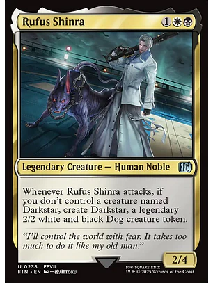Rufus Shinra | Inglés | NM | FIN