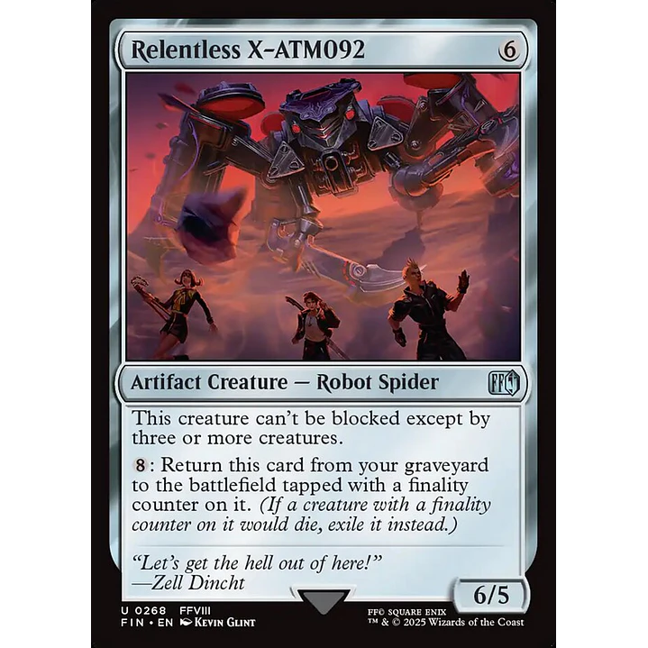 Relentless X-ATM092 | Inglés | NM | FIN 1