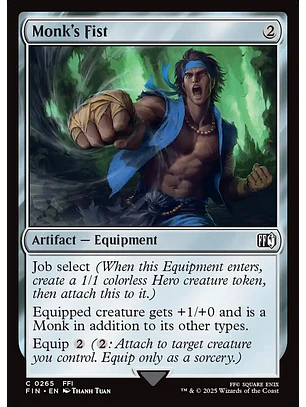 Monk's Fist | Inglés | NM | FIN