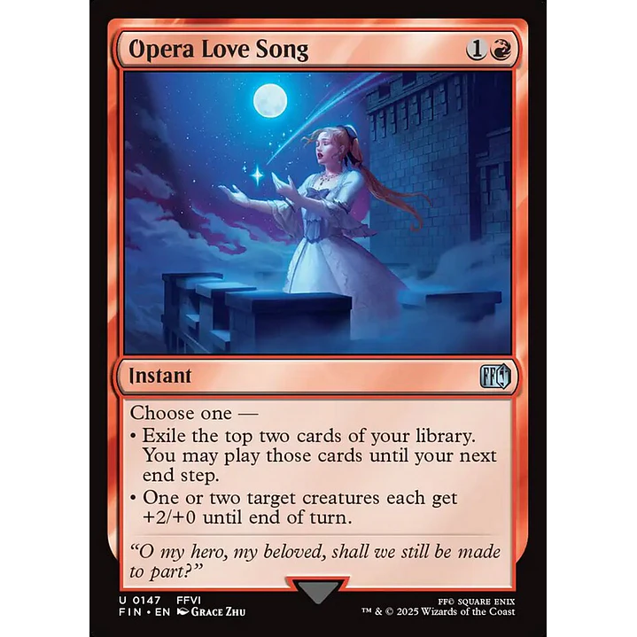 Opera Love Song (foil) | Inglés | NM | FIN 1