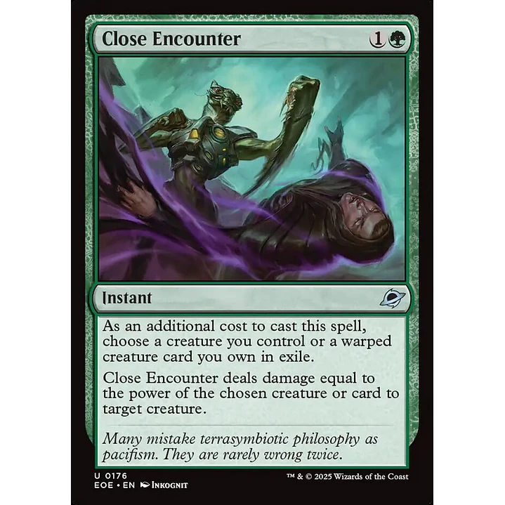 Close Encounter | Inglés | NM | EOE 1