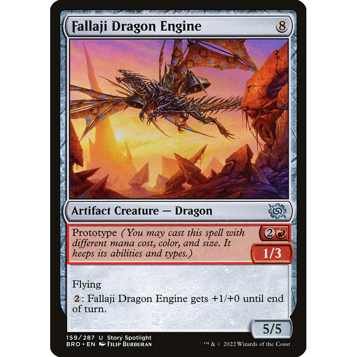 Fallaji Dragon Engine | Inglés | NM | BRO 1