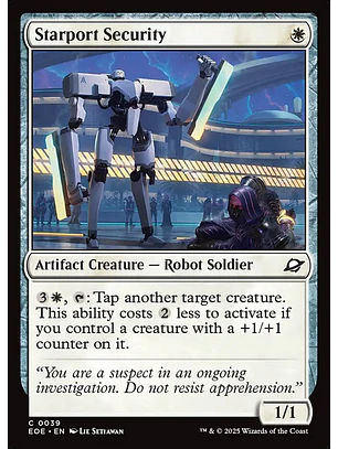Starport Security (foil) | Inglés | NM | EOE