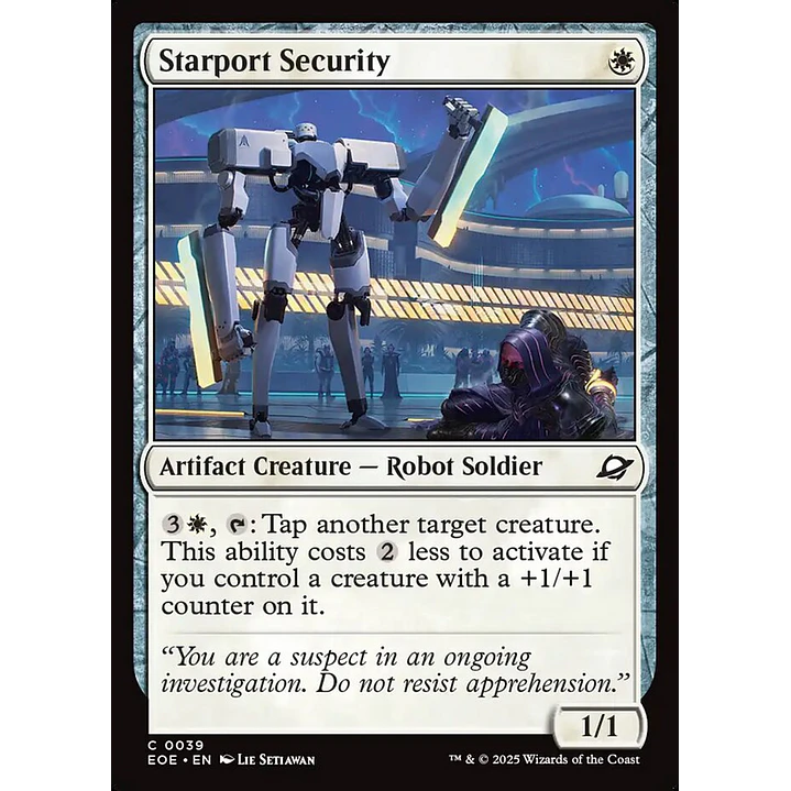 Starport Security (foil) | Inglés | NM | EOE 1
