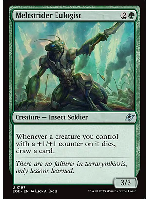 Meltstrider Eulogist | Inglés | NM | EOE