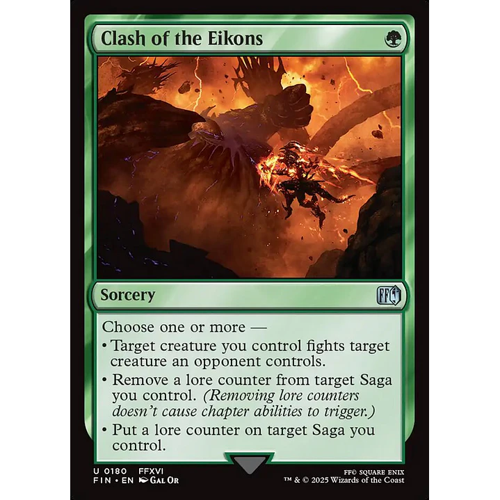 Clash of the Eikons | Inglés | NM | FIN 1
