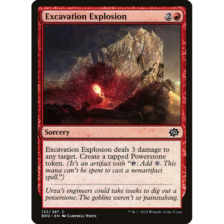 Excavation Explosion | Inglés | NM | BRO 1
