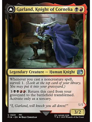 Garland, Knight of Cornelia // Chaos, the Endless | Inglés | NM | FIN