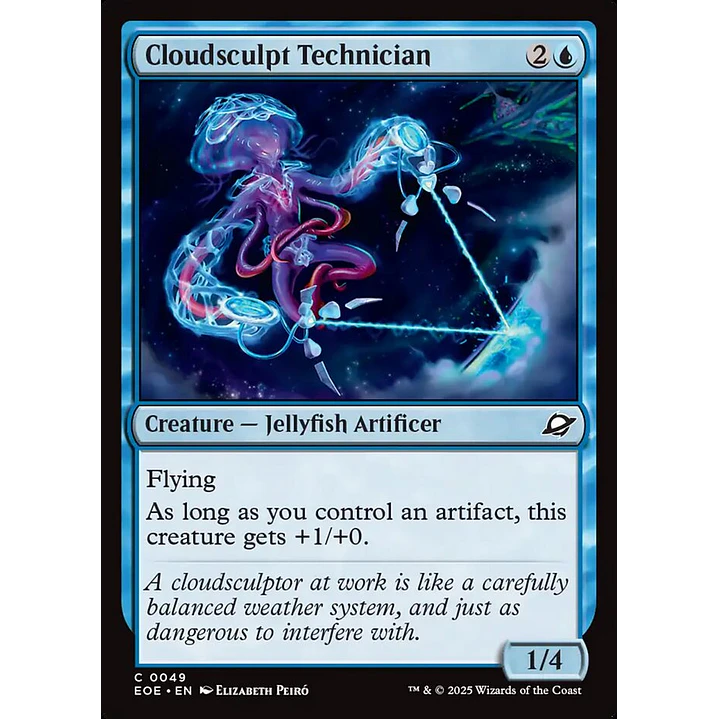 Cloudsculpt Technician (foil) | Inglés | NM | EOE 1