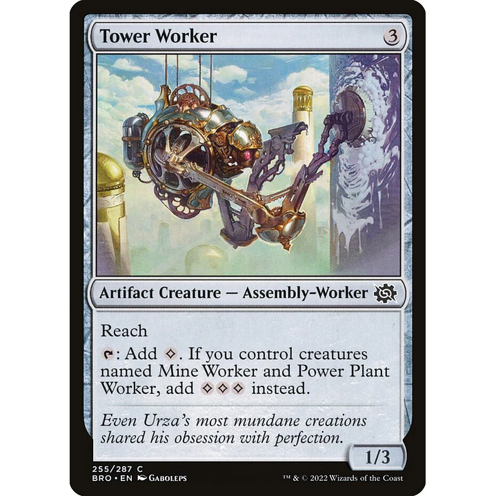 Tower Worker | Inglés | NM | BRO 1