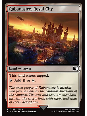 Rabanastre, Royal City | Inglés | NM | FIN