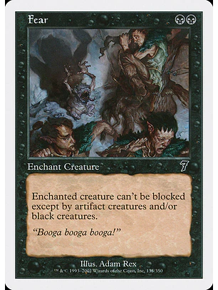 Fear (Retro Frame) | Español | NM | 7ED
