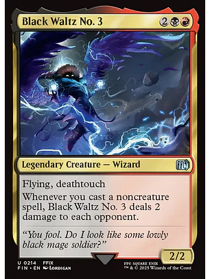 Black Waltz No. 3 (foil) | Inglés | NM | FIN