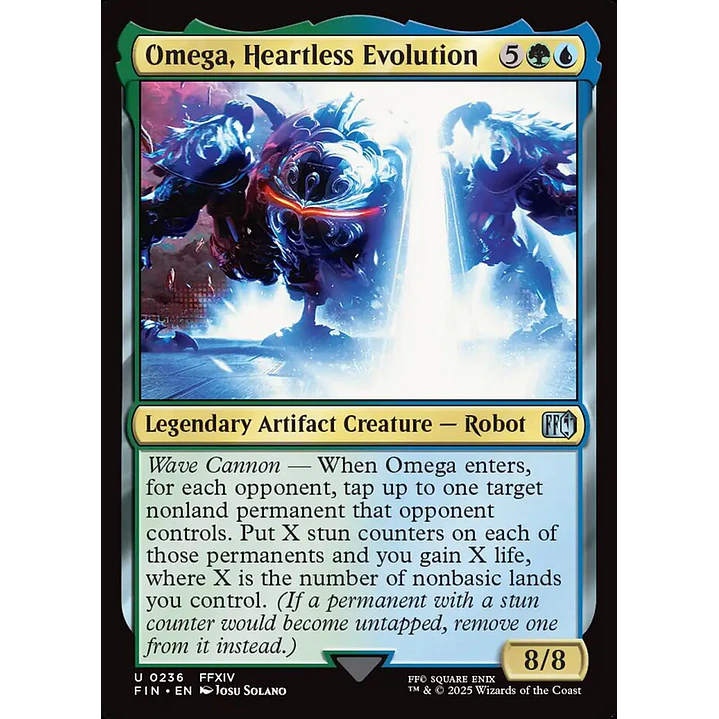 Omega, Heartless Evolution | Inglés | NM | FIN 1