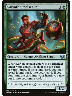 Sarinth Steelseeker | Inglés | NM | BRO