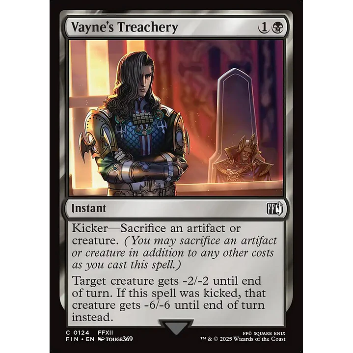 Vayne's Treachery | Inglés | NM | FIN 1
