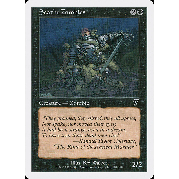 Scathe Zombies (Retro Frame) | Español | NM | 7ED 1