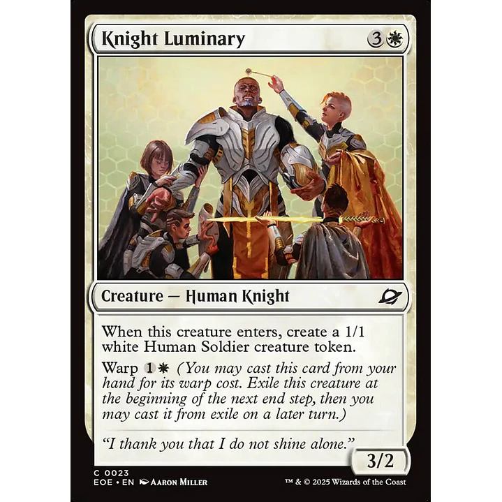 Knight Luminary | Inglés | NM | EOE 1