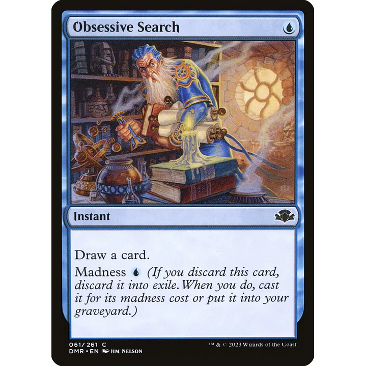Obsessive Search | Inglés | NM | DMR 1