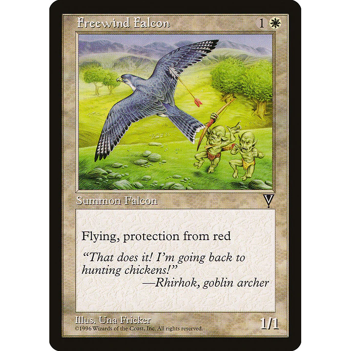 Freewind Falcon (Retro Frame) | Español | NM | VIS 1