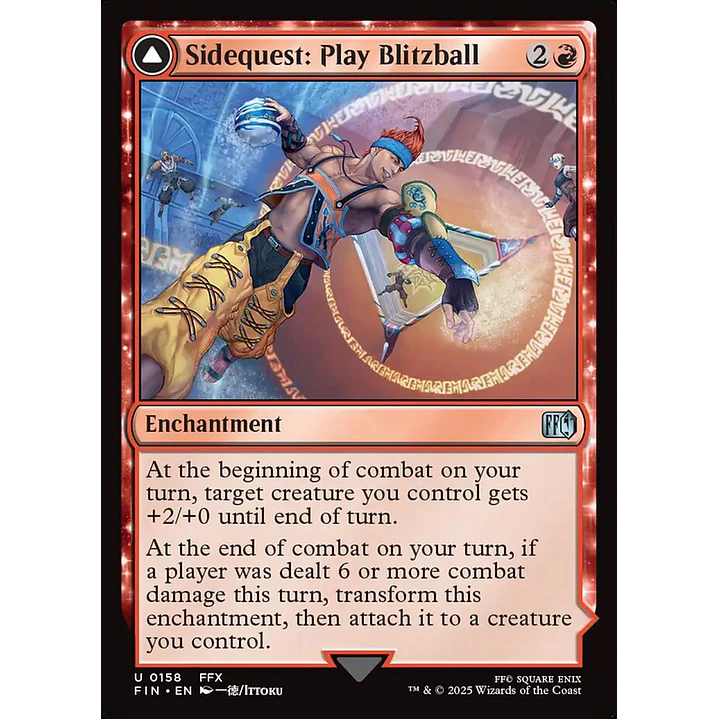 Sidequest: Play Blitzball // World Champion, Celestial Weapon | Inglés | NM | FIN 1