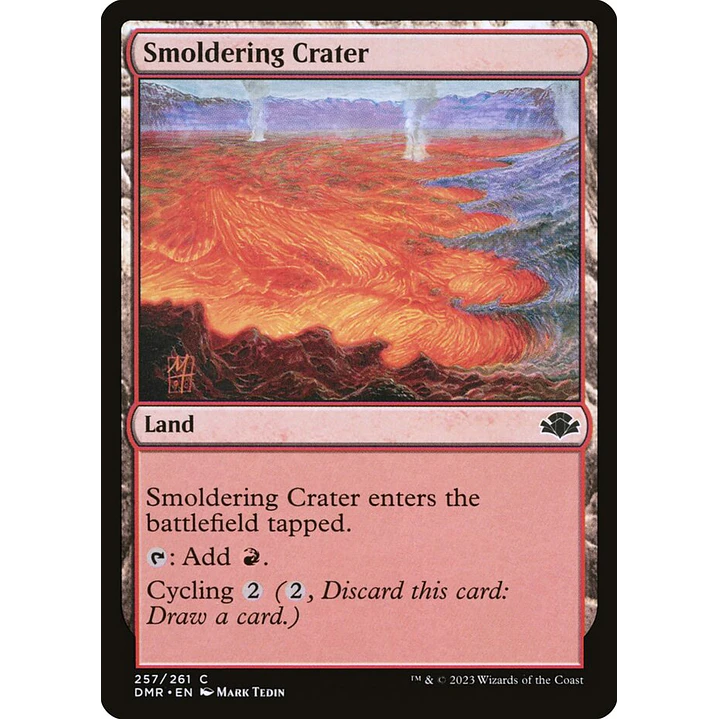 Smoldering Crater | Inglés | NM | DMR 1