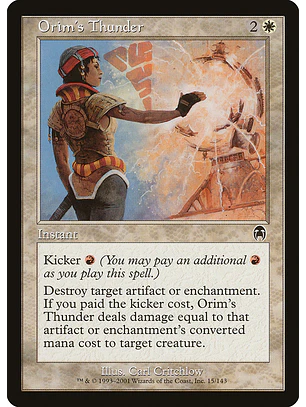 Orim's Thunder (Retro Frame) | Español | NM | APC