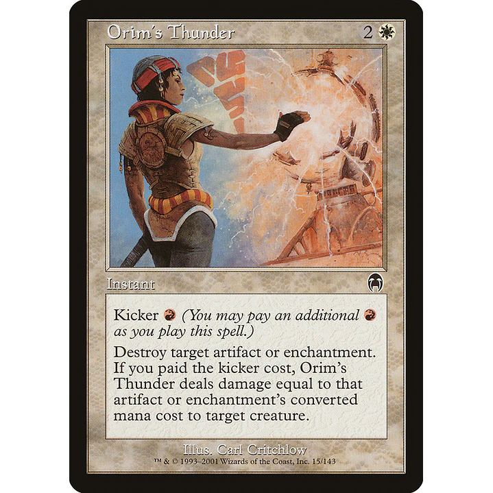 Orim's Thunder (Retro Frame) | Español | NM | APC 1